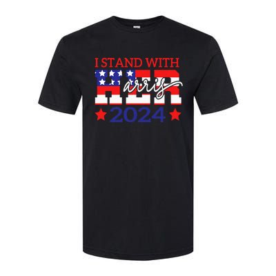 I Stand With Her Kamala Harris 2024 Political Softstyle CVC T-Shirt