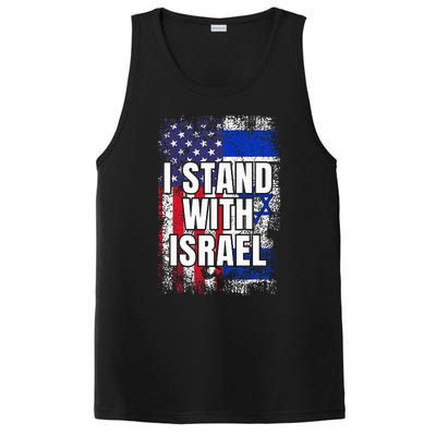 I Stand With Israel Usa Israeli Flag PosiCharge Competitor Tank