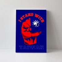 I Stand With Taiwan For Taiwanese Taipei Lover Traveler Gift Canvas