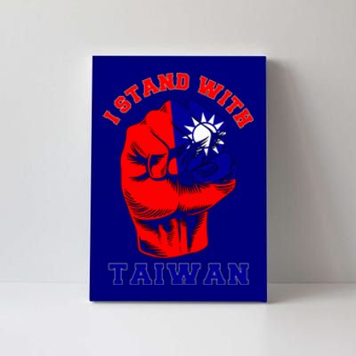 I Stand With Taiwan For Taiwanese Taipei Lover Traveler Gift Canvas