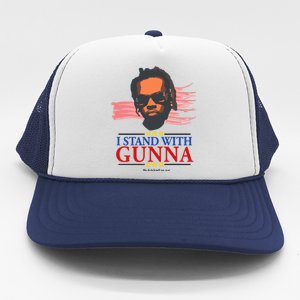 I Stand With G.U.N.N.A He Didn’T Tell On Me Trucker Hat