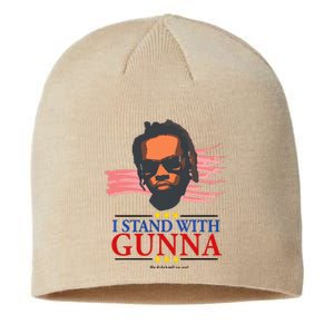 I Stand With G.U.N.N.A He Didn’T Tell On Me Sustainable Beanie