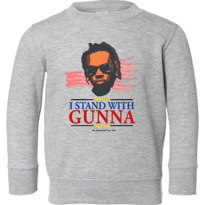 I Stand With G.U.N.N.A He Didn’T Tell On Me Toddler Sweatshirt