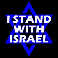 I Stand With Israel Star Of David Full-Length Apron With Pockets
