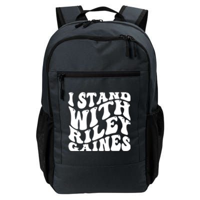 I Stand With Riley Gaines Daily Commute Backpack