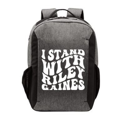 I Stand With Riley Gaines Vector Backpack