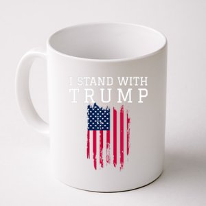 I Stand With Trump Pro Trump Supporter Free Trump Coffee Mug