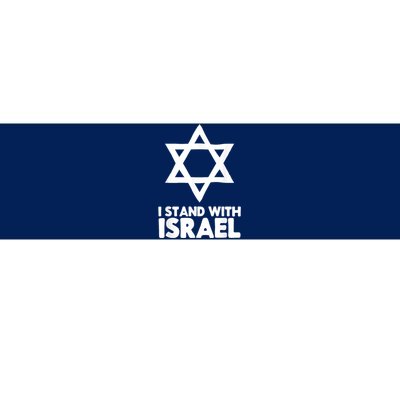 I Stand With Israel Jewish Nondistressed Vintage Gift Idea Bumper Sticker