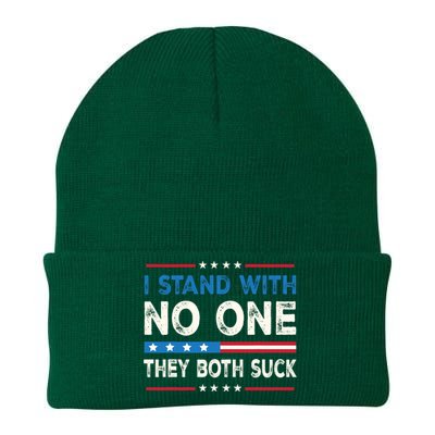 I Stand With No One They Both Suck 2024 Knit Cap Winter Beanie