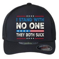 I Stand With No One They Both Suck 2024 Flexfit Unipanel Trucker Cap