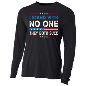 I Stand With No One They Both Suck 2024 Cooling Performance Long Sleeve Crew