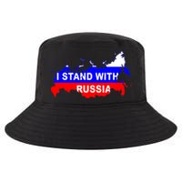 I Stand With Russia Support Russia Russian Flag Cool Comfort Performance Bucket Hat