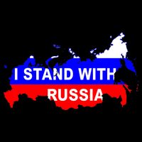 I Stand With Russia Support Russia Russian Flag Impact Tech Backpack