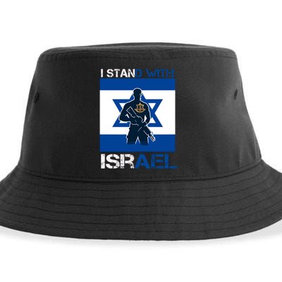 I Stand With Israel Support Israel Love Israeli Idf Sustainable Bucket Hat