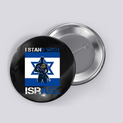 I Stand With Israel Support Israel Love Israeli Idf Button