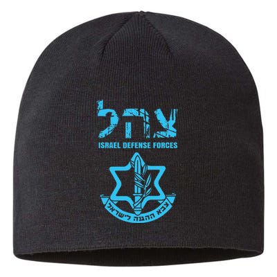 I Stand With Israel Jewish  Israeli Flag Jewish  Sustainable Beanie