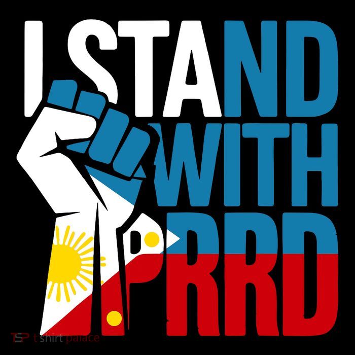 I Stand With PRRD Button