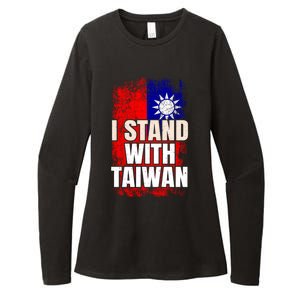 I Stand With Taiwan Gift Womens CVC Long Sleeve Shirt