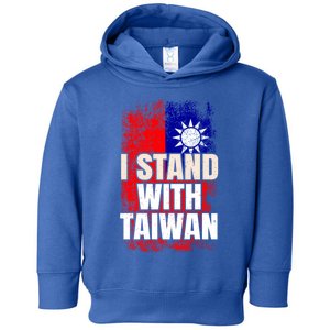 I Stand With Taiwan Gift Toddler Hoodie