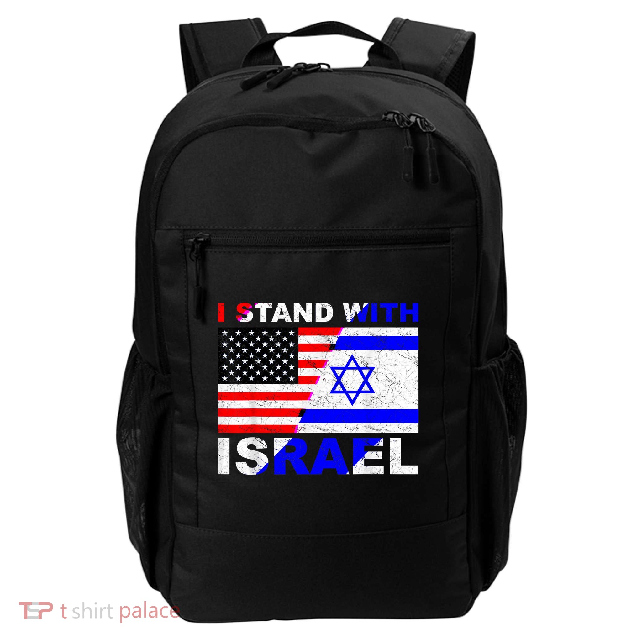 I Stand With Israel Israeli Palestinian Conflict Pro Israel Backpack