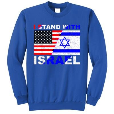 I Stand With Israel Israeli Palestinian Conflict Pro Israel Sweatshirt