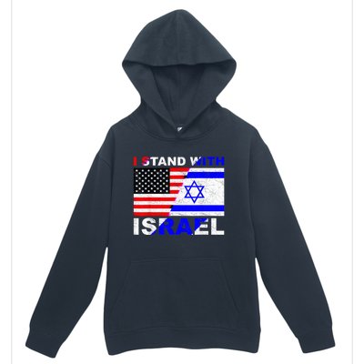 I Stand With Israel Israeli Palestinian Conflict Pro Israel Urban Pullover Hoodie