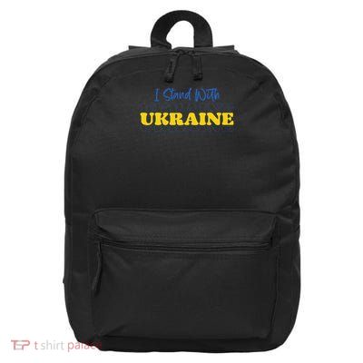 I Stand With Ukraine 16 in Basic Backpack