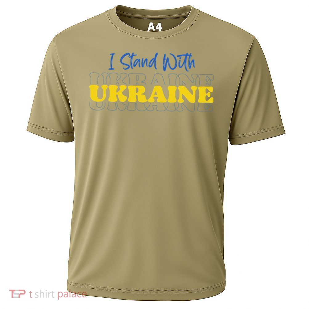 I Stand With Ukraine Cooling Performance Crew T-Shirt