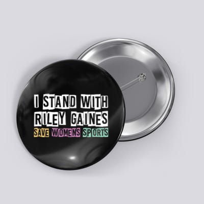 I Stand With Riley Gaines | Save Womens Sports Button