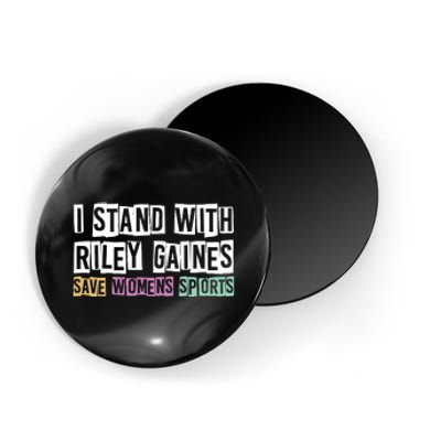 I Stand With Riley Gaines | Save Womens Sports Magnet