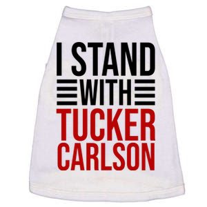 I Stand With Tucker Carlson Political Doggie Tank