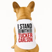 I Stand With Tucker Carlson Political Doggie Tank