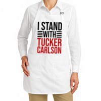 I Stand With Tucker Carlson Political Apron