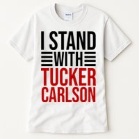 I Stand With Tucker Carlson Political Tall T-Shirt