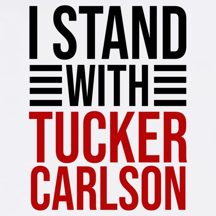 I Stand With Tucker Carlson Political Tall T-Shirt