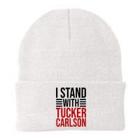 I Stand With Tucker Carlson Political Beanie