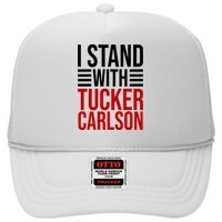 I Stand With Tucker Carlson Political Trucker Hat