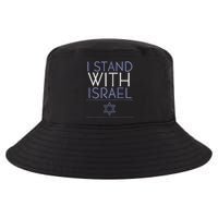 I Stand With Israel Support Israel Israel Flag Cool Comfort Performance Bucket Hat