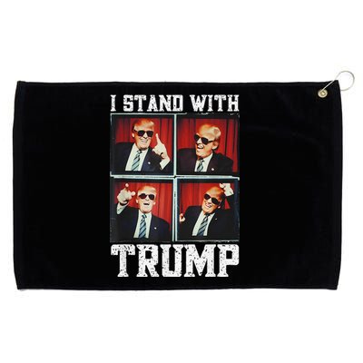 I Stand With Trump My President Grommeted Golf Towel