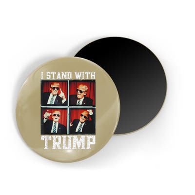 I Stand With Trump My President Magnet