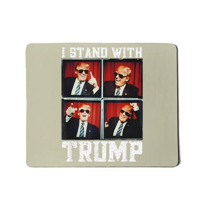 I Stand With Trump My President Mousepad