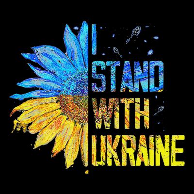 I Stand With Ukraine 2025 Ukrainian Flag Free Ukraine T-Shirt