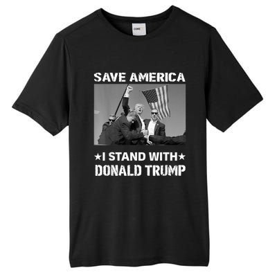 I Stand With Donald Trump I Protect Trump Save America Tall Fusion ChromaSoft Performance T-Shirt