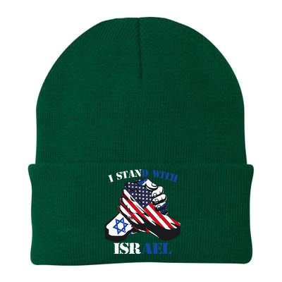 I Stand With Israel Support Israel Love Israeli Brotherhood Knit Cap Winter Beanie