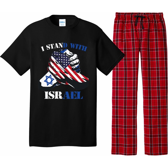 I Stand With Israel Support Israel Love Israeli Brotherhood Pajama Set