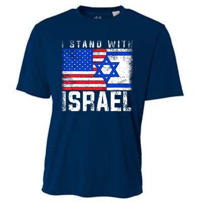 I Stand With Israel Cooling Performance Crew T-Shirt