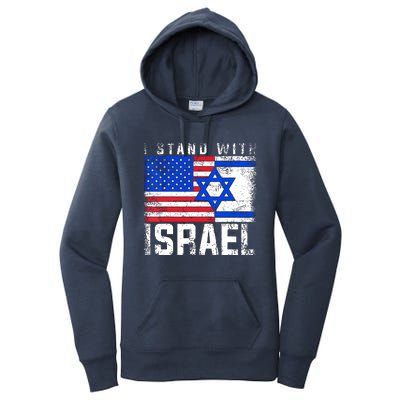 I Stand With Israel Women's Pullover Hoodie