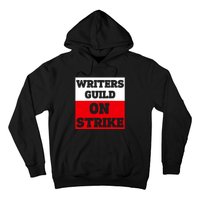 I Stand With Writers Guild On Strike Wga Strike Hoodie