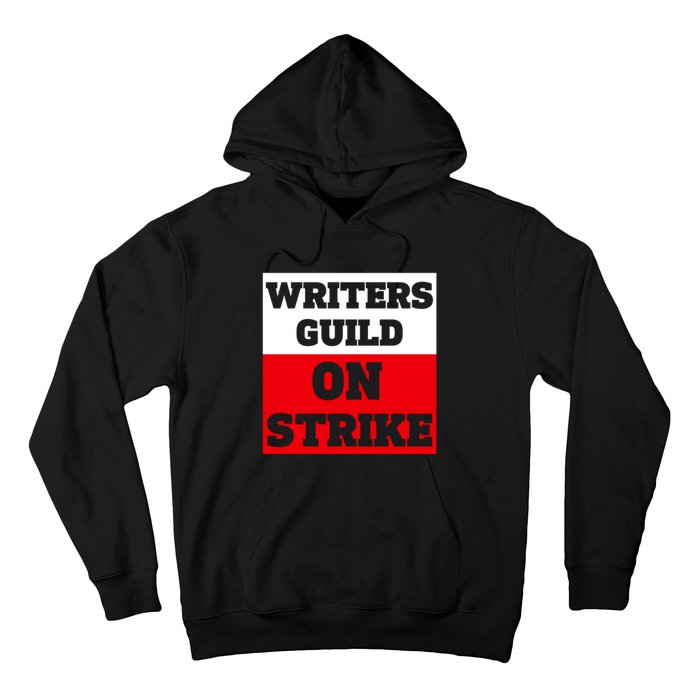 I Stand With Writers Guild On Strike Wga Strike Hoodie