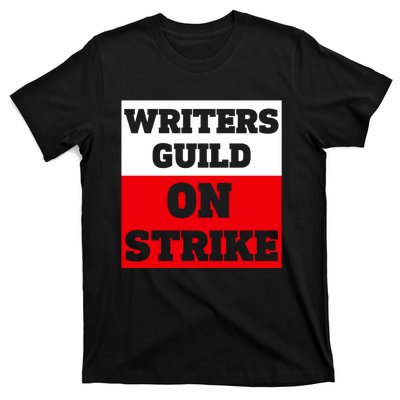 I Stand With Writers Guild On Strike Wga Strike T-Shirt